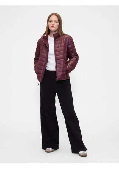 Gap 791284002 V-frch Logo Lw Puffer Jkt Kadın Mont Kırmızı