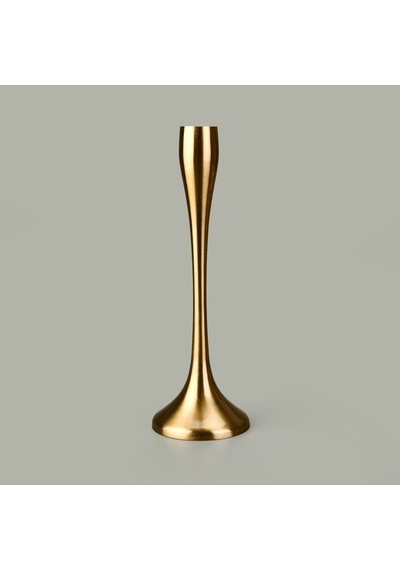 Golden Star Şamdan - Sarı - 17 Cm Çok Renkli