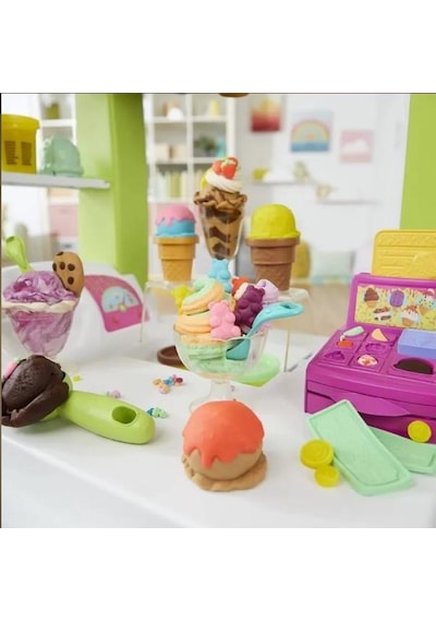Play Doh Ultimate Dondurma Kamyonu F1039 Lisanslı Ürün