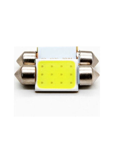 1 Adet 36 Mm 12 Ledli Araç Iç Park Sofit Lamba Oto Plaka Tavan Ledi