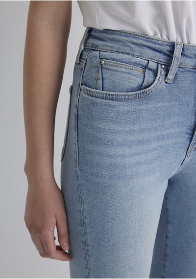 Mavi - Star Gold Shape Puslu Buz Mavi Jean Pantolon 101077-89180 Açık Mavi