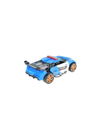Süper Sport Işıklı Sesli Oyuncak Polis Arabasısürtmeli 20 Cm
