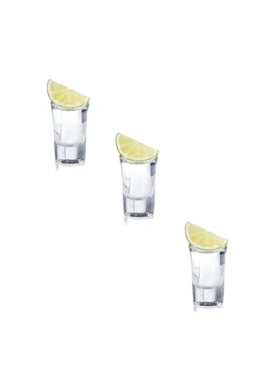 Paşabahçe 52174 Boston Shot Bardak 3 Lü - Tekila Bardağı Genel