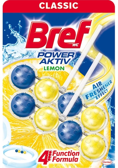 Bref Power Aktiv Wc Temizleyici Blok 2'li Okyanus Limon Ve Çam 3 Lü Set