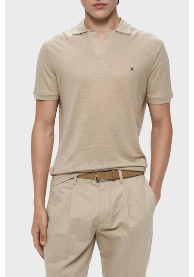Tommy Hilfiger Erkek Polo Yaka T Shirt Mw0mw38476 Rbt Kum Kum