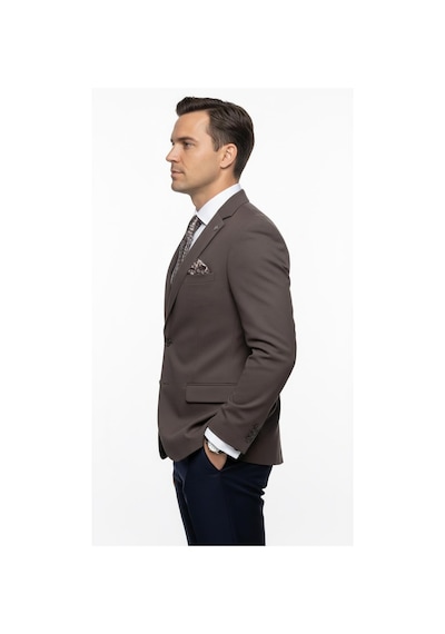Plus Scorpion Erkek Slim Fit Ceket Likralı Fitilli Kumaş, Çift Düğmeli Tek Yırtmaçlı Modern Tasarım Antrasit Plus Scorpion Erkek Slim Fit Ceket Likralı Fitilli Kumaş, Çift Düğmeli Tek Yırtmaçlı Modern Tasarım Antrasit