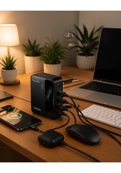 Çoklu Şarj Cihazı Usb-a Usb-c Girişli