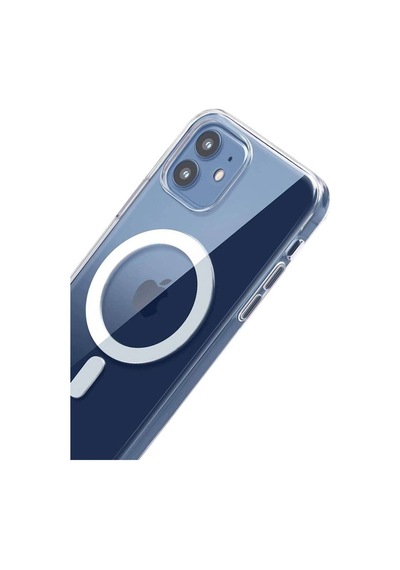 Apple İphone 11 Combo Sert Şeffaf Magsafe Kapak