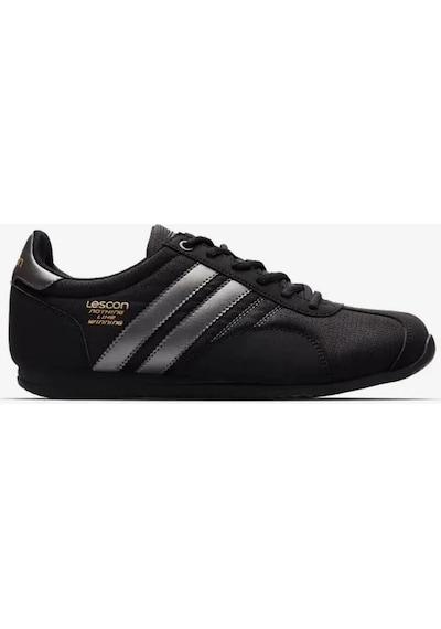 Lescon Nova Erkek Sneakers Spor Ayakkabı Siyah Beyaz