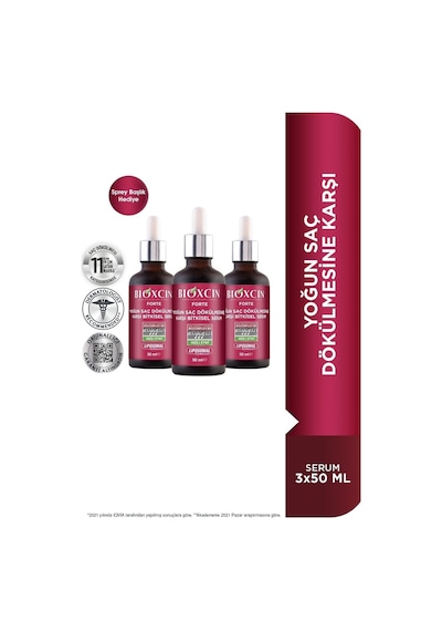 Forte Serum 3x X 50 Ml + Forte Şampuan 300 Ml Set