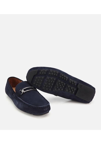 Hotiç Erkek Süet Deri Lacivert Toka Detaylı Günlük Loafer 02ayh319360a680 02ayh319360a680