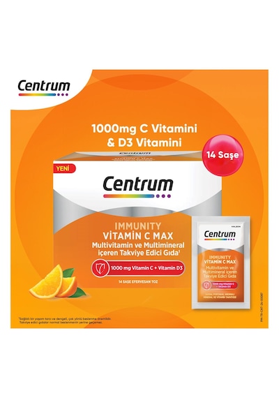 Centrum Immunity C Max 14 Saşe