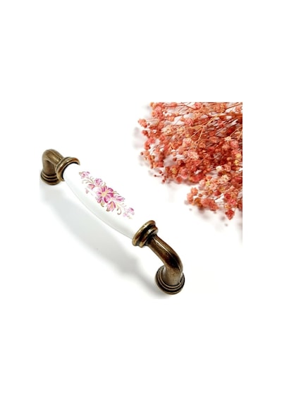 Yakut 96 Mm Antik Sarı Porselen Kulp Modelleri Modern Dolap Çekmece Mobilya Mutfak Kulbu 148 Antik Sarı