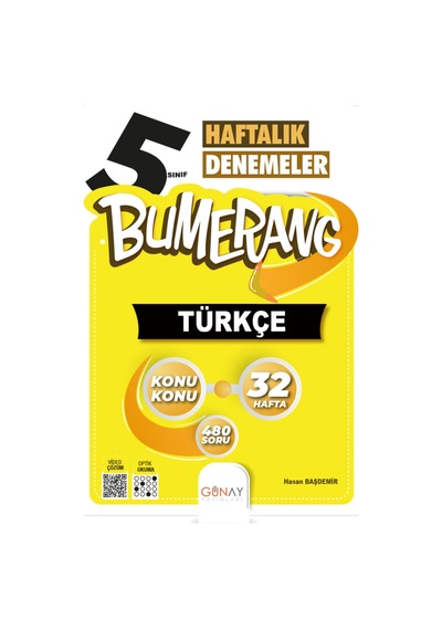 Günay Bumerang 32 Haftalık Sosyal Fen Bilgiler Matematik Türkçe