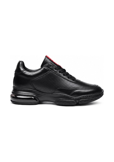 Lufian 111230301 Luke Sneaker Erkek Deri Ayakkabı Siyah