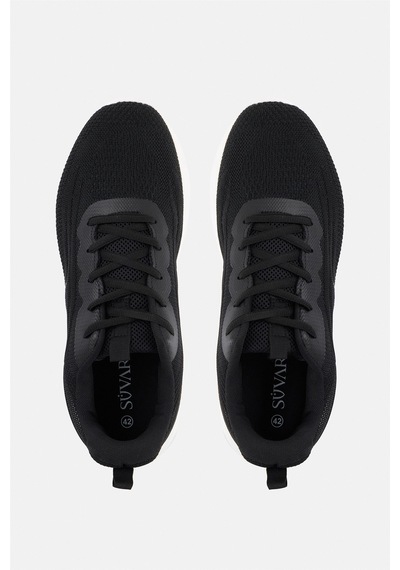 Süvari Siyah Sneakers Ayakkabı-38719 Siyah