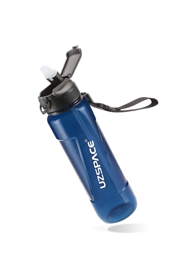 Uzspace Fiftyfifty Pipetli 850ml Tritan Su Matarası 001