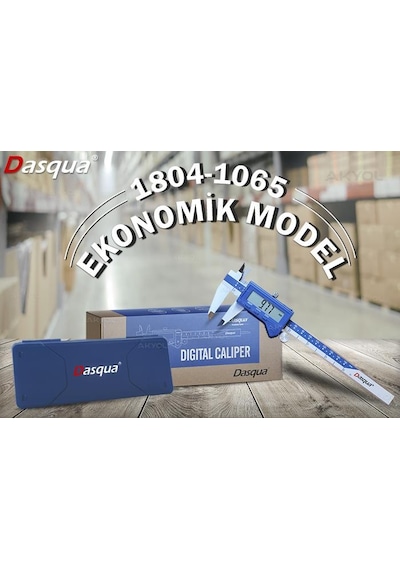 Dasqua 150Mm Dijital Kumpas 0.01Mm/0.0005"