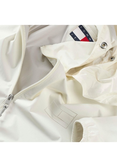 Tommy Hilfiger Tjm Perforated Logo Erkek Beyaz Rüzgarlık-8384 Beyaz