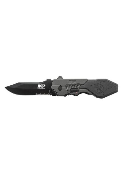 Smith & Wesson M&p M.a.g.ı.c Assisted Opening Knife Kamp Bıçak Swmp4lscp Siyah