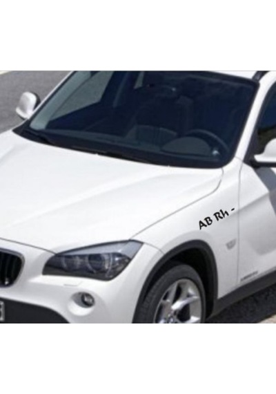 Ab Rh - Negatif Araba Kan Grubu Sticker