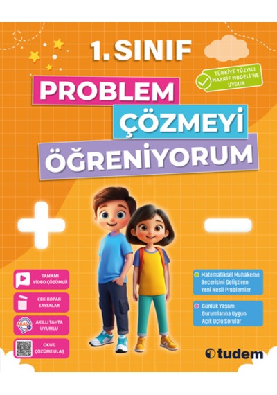 1. Sınıf Problem Çözmeyi Öğreniyorum Tudem Yayınları