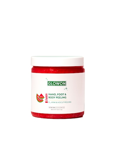 Glowon Karpuz Özlü El Ayak ve Vücut Peeling 300 ML