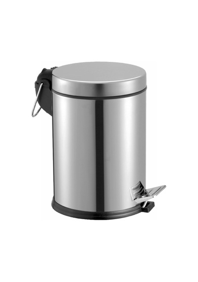 Pedallı Çöp Kovası 12 Litre Paslanmaz Çelik Banyo, Mutfak & Wc Çöp Kovası