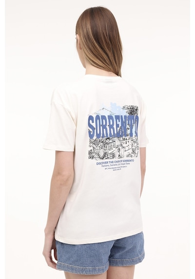 Lumberjack Wl Sorento 11ss179 4fx Ekru Kadın Kısa Kol T-shirt 000000000101697591 Bej