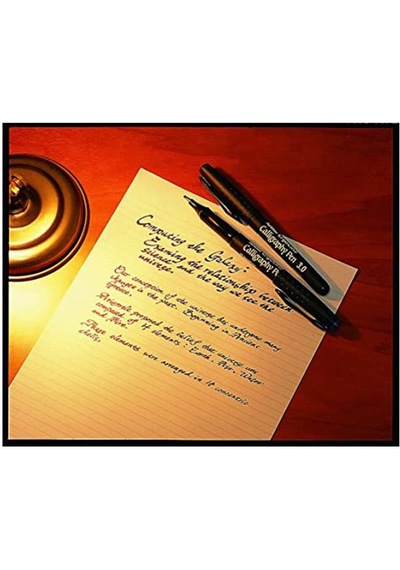 Kaligrafi Kalemi Siyah 1.0 Mm Düz Kesik Uç Supreme Calligraphy 1 Adet Kesik Keçe Uçlu Kaligrafi