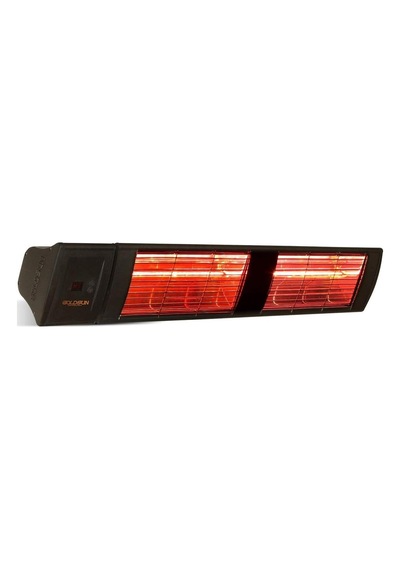 Gss40p Supra Plus 2000 Halojen Infrared Isıtıcı, Siyah