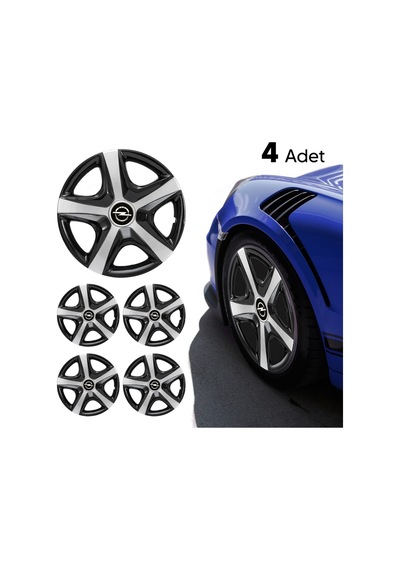 Opel Astra 14 Inç Uyumlu Jant Kapağı 4'lü Takım Renkli 9714