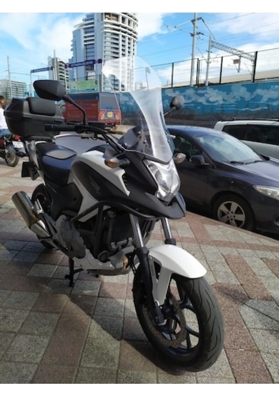Zeus Motor 2012-2015 Honda Nc 700 X Uyumlu Uzun Ön Cam Şeffaf Renk