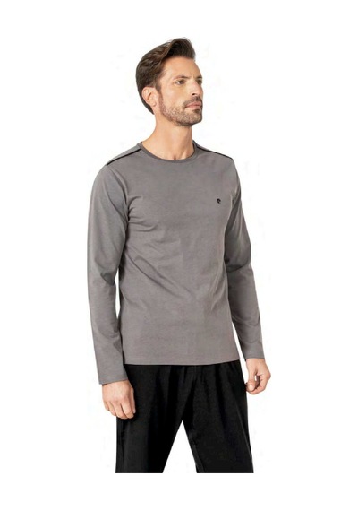 Pierre Cardin 6100 Pijama Takım-koyu Gri-2xl Çok Renkli