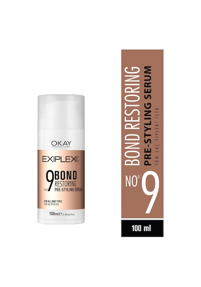 Nº9 Bond Restorıng Pre-stylıng Serum 100ml Şekillendirme Öncesi Saç Serumu