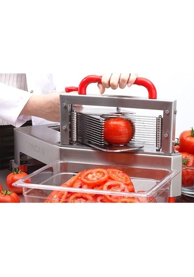 Cancan Profesyonel Domates Ve Mozzarella Dilimleme Makinesi