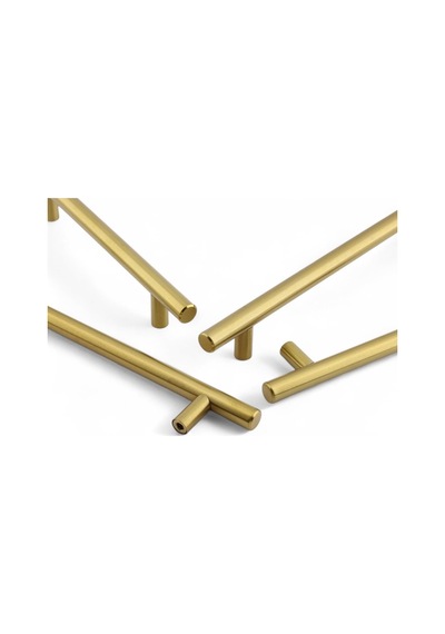 Alteta 5 Adet 128 Mm - 12.8 Cm Gold Altın Metal Mobilya Mutfak Çekmece Dolap Kulbu Kulpu Kulpları Çok Renkli