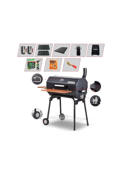 Cg-075 Kömürlü Barbekü Mangal PREMIUM Paket FULL