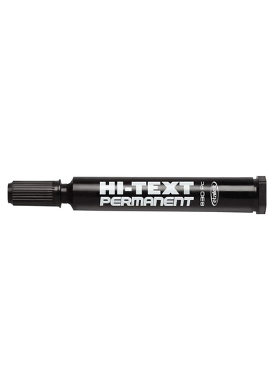 Hi-text 830pc Yan Kesik Uç Permanent Marker 2-5 Mm Siyah Diğer
