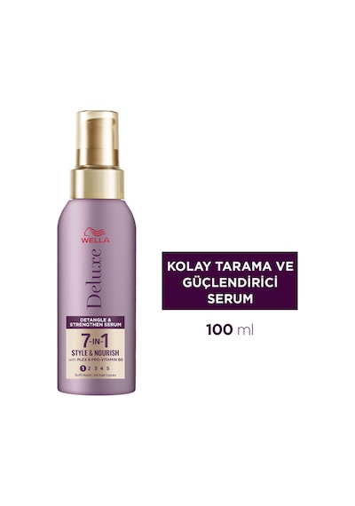 Wella Deluxe Kolay Tarama & Güçlendirici Serum 100 Ml