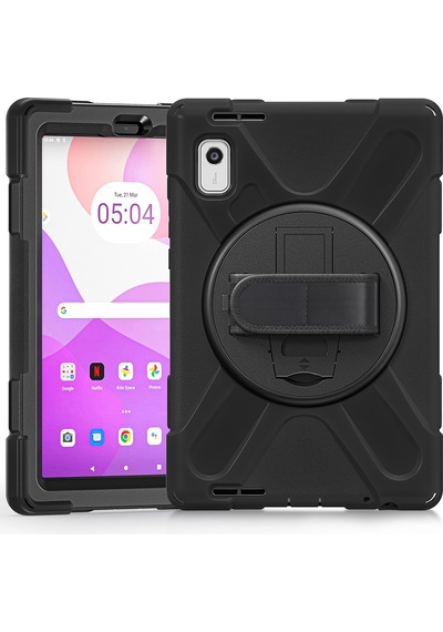 Lenovo Tab M9 Defender Zırhlı Tam Koruma Silikon Kapaklı Kılıf