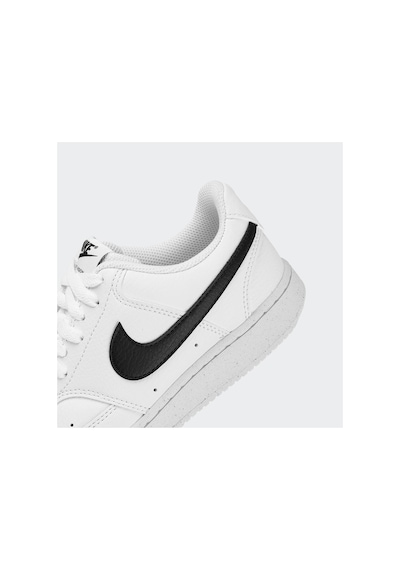 Nike Dh3158-100 Court Vision Low Next Nature Kadın Spor Ayakkabı Beyaz Siyah