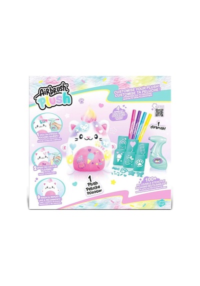 45574 Sun-cnl-hobi Set Aırbrush Peluş Kawaıı Kıtty
