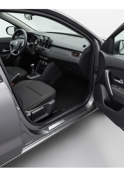 Volkswagen Polo 5 Krom Kapı Eşik Koruması Black Edition 2009-2014 4 Parça