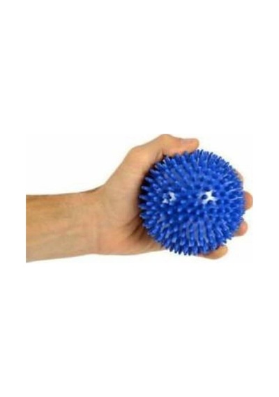 El Egzersiz Masaj Ve Duyu Topu, Yumuşak Dikenli Top Mavi Renk 10 Cm Karışık