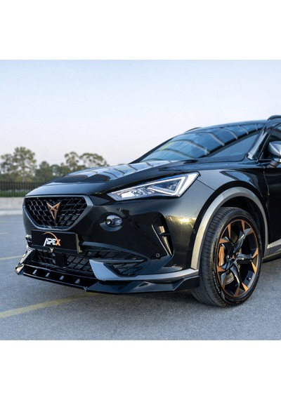 Cupra Formentor 2020-2024 Makyajsız Kasa Ön Tampon Eki Lip Piano Black