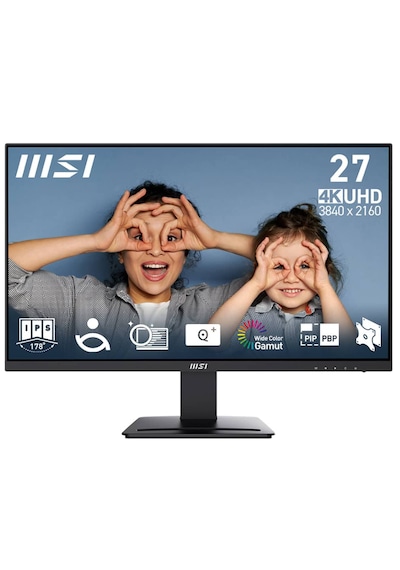 MSI Pro MP273U 27" 4 Ms 60 Hz HDMI DP Adaptive SYNC IPS  Monitör