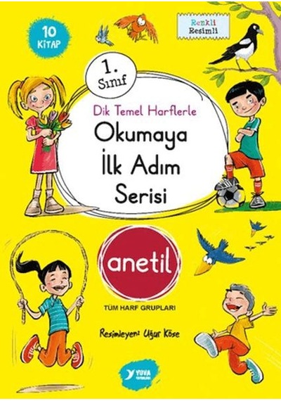 Okumaya İlk Adım Serisi Anetil Düz Yazı 10 - Ybve-658858