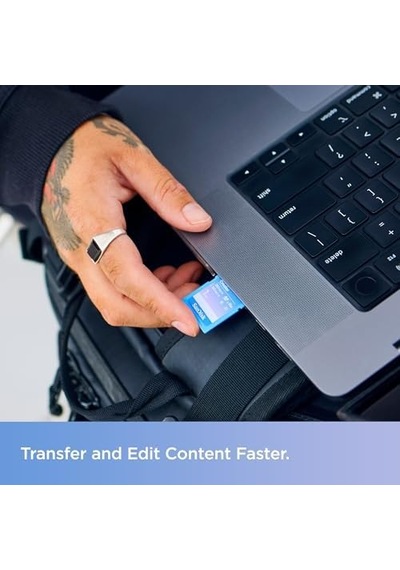 Creator Sd-uhs-ıı Hafıza Kartı 128 Gb Ve Aynasız Kameralar, 6k Video, V60, Uhs-ıı, 280 Mb/s Okuma, Rescuepro Deluxe, Adobe Cloud Açık Mavi Creator Sd-uhs-ıı Hafıza Kartı 128 Gb Ve Aynasız Kameralar, 6k Video, V60, Uhs-ıı, 280 Mb/s Okuma, Rescuepro Deluxe, Adobe Cloud Açık Mavi