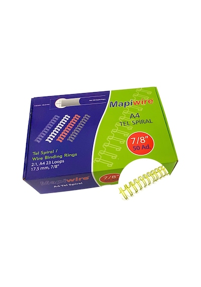 Mapiwire 7/8 Kutu Tel Sarı 50 Ad.